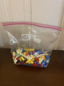 LEGO Set 6166 Bulk Parts Lot w/ Instructions, Minifigure & Vehicles