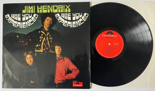 Jimi Hendrix Experience: 1967 Germany Polydor LP: 'Are You Experienced' _NM/EX