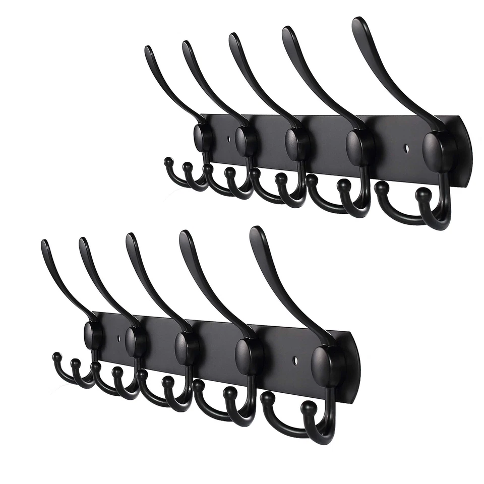 Exclusivo perchero de pared de acero inoxidable perchero perchero perchero perchero gancho - Imagen 3 de 4