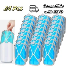 24Pack Flying Insect Trap Refil Compatible with Zevo Plug-in Light M364A and Max