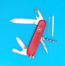 Victorinox Spartan Swiss Army Knife Multi Tool! RED! FAST SHIPPING!