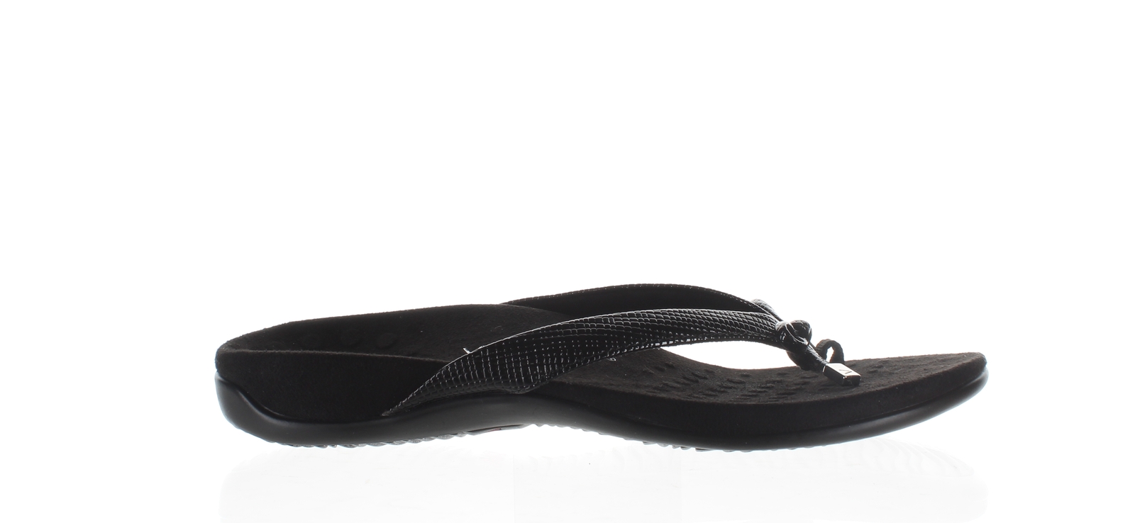vionic bella ii flip flops black