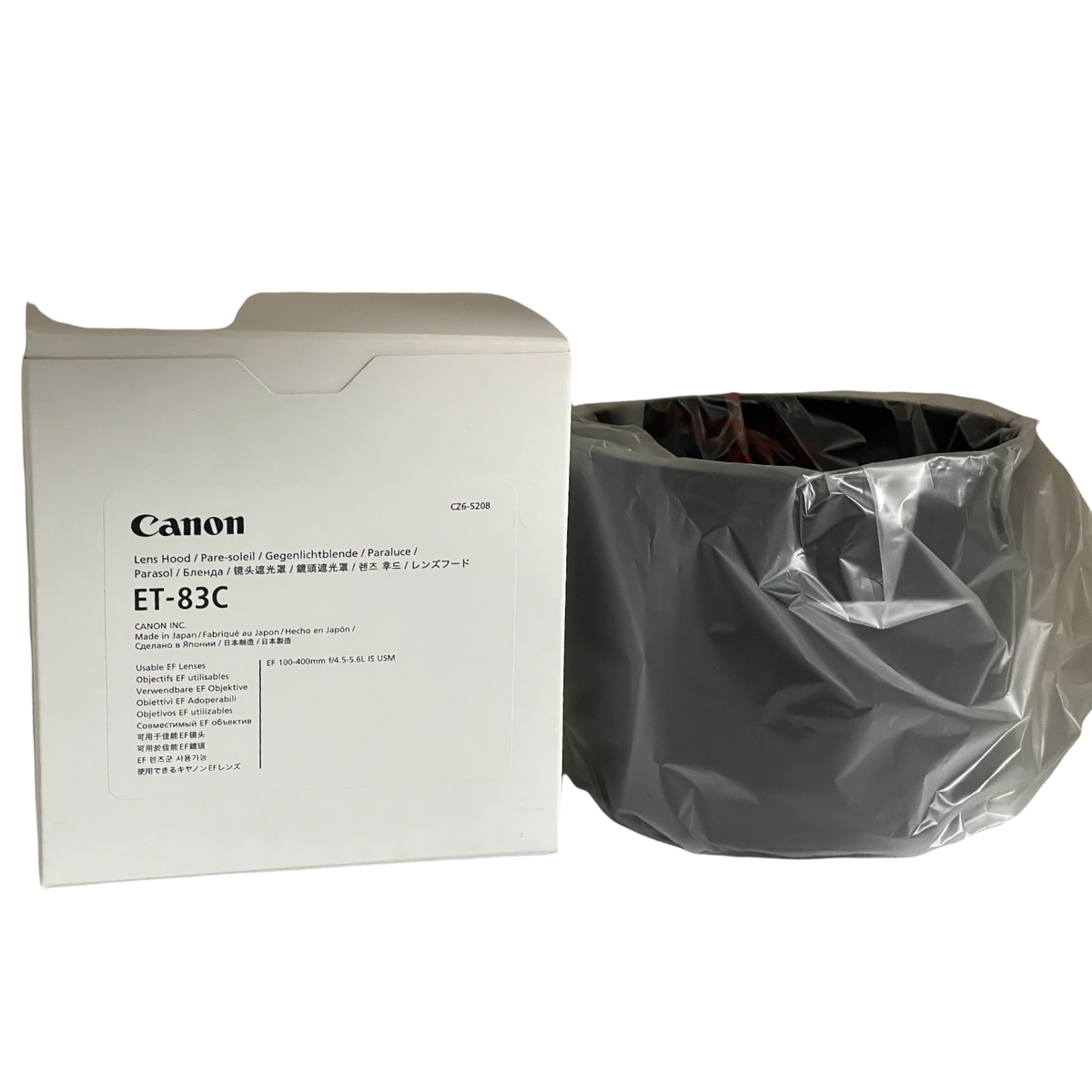 Canon 100-400mm ズームレンズ ET-83C New CANON lens hood ET-83C for EF 100-400mm f/4.5-5.6L IS