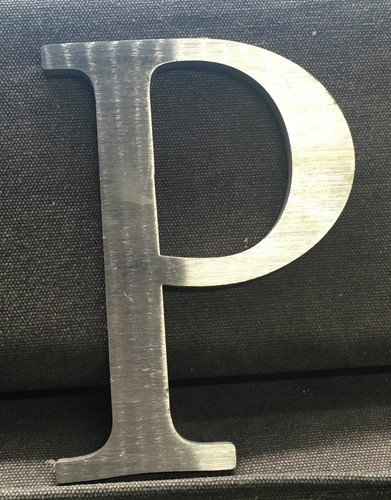 Lot of Metal Silver Brushed Letters 6” and 4” - Bild 5 von 11