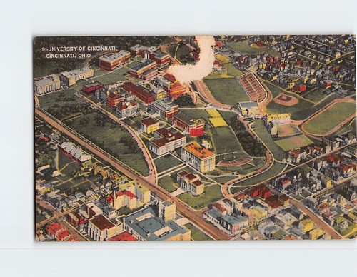 Postal Universidad de Cincinnati, Ohio - Imagen 1 de 2