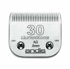 ANDIS 30 Ultra Edge Detachable Clipper Blade 64075 0.5mm 1/50" NEW  SEALED 