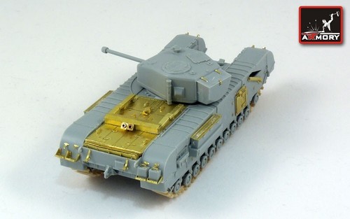 Churchill Mk.III/IV detailing set scale model Armory Models AR pe7244 Scale 1:72 - Picture 21 of 24