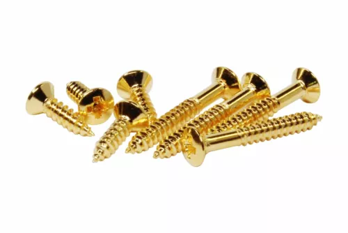 #3 X 3/4"(4), X 3/8" (4), Mounting Ring Screws For Gibson Les Paul