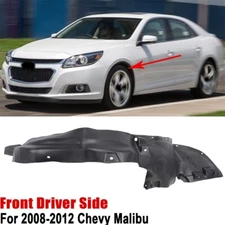 Front Driver Side Fender Liner Compatible with Chevrolet Malibu 2008-2012