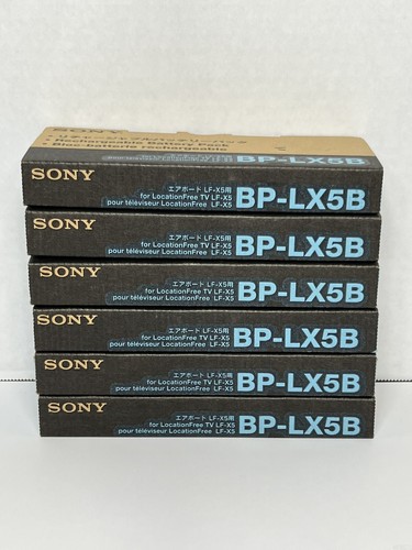 Sony BP-LX5B 7.4V Li-Ion Rechargeable Battery Pack for LF-X5 Qty-6