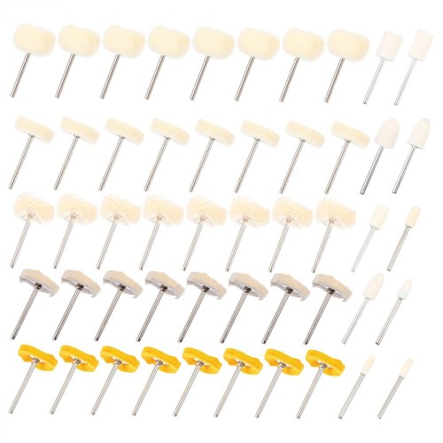 50 Pcs Small Buffing Wheel Polishing Wheel Set Buffing Wheel Grinder - Picture 2 of 13