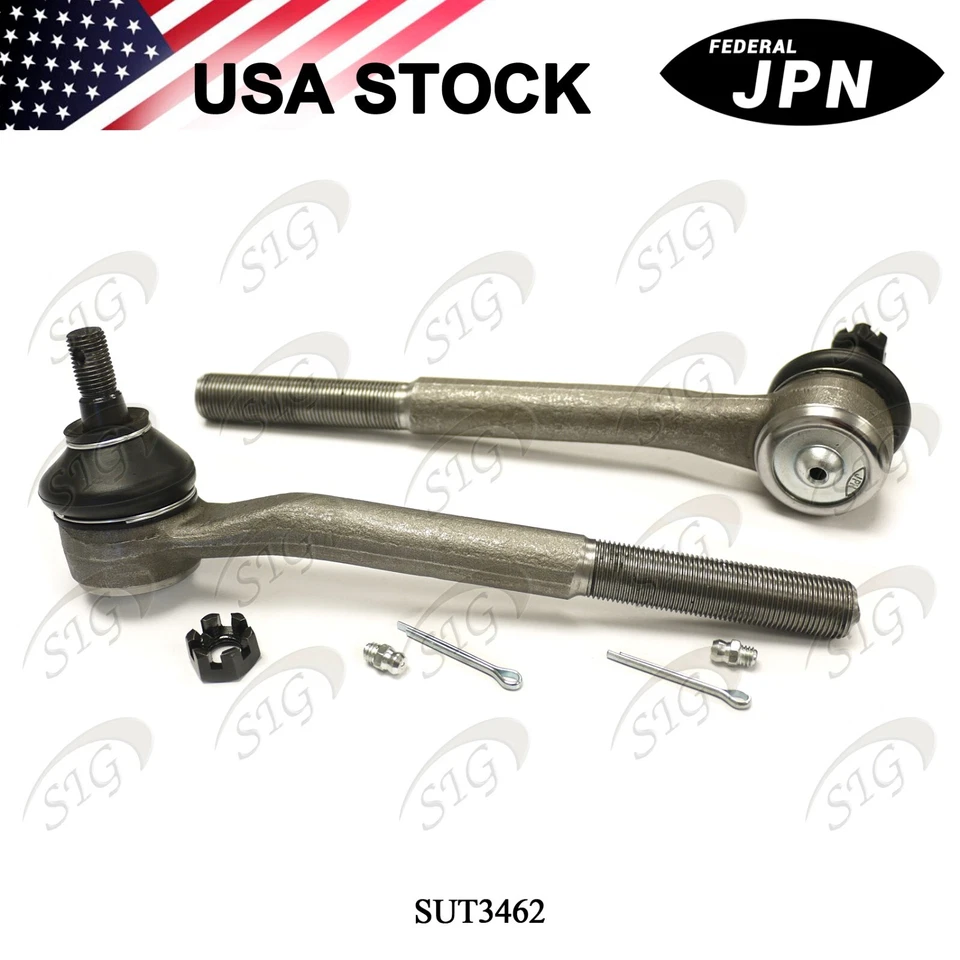 Kit de 4 barras de amarre de dirección delanteras interiores y exteriores Oldsmobile Bravada 1999-2001 Foto 2 de 4