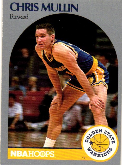 1991 Hoops 100 Superstars #32 Chris Mullin