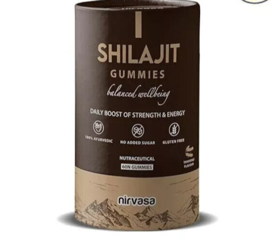 Shilajit Gummies Pure 100% Himalayan Organic Shilajit Resin Natural Supplement