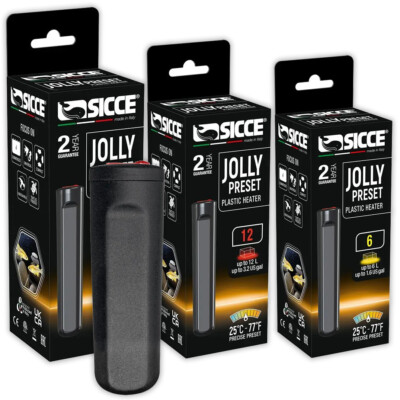 Sicce Jolly voreingestellte Heizung Nano Aquarium Aquarium Kunststoff präzise tropische Hitze
