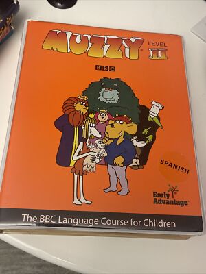Muzzy BBC Language Course For Children Spanish Level 2 DVD & CD Set