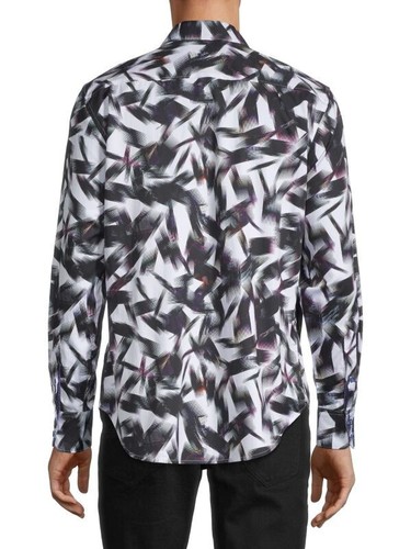 Robert Graham CLERMONT $278 Small NWT NEW Embroidered Abstract Sport Shirt - Picture 3 of 7