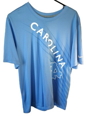 NCAA North Carolina Tar Heels Dri Fit Shirt By Nike! Adult