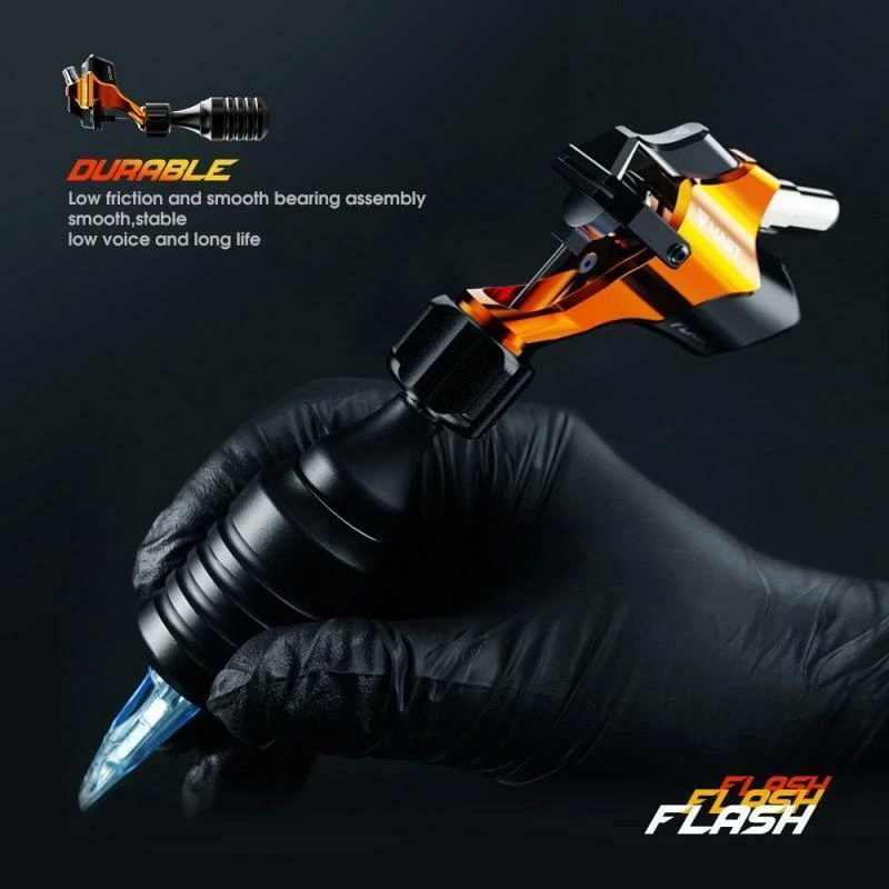 Mast Flash Rotary Tattoo Machine Direct Drive RCA connect WQ450 - Image 4 of 4