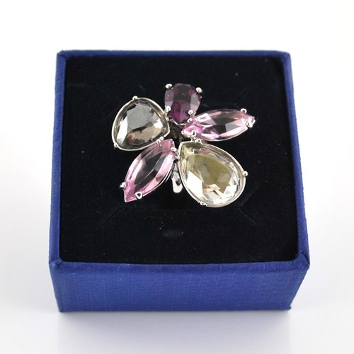 Swarovski Heritage Crystal Ring 1029636 Cocktail Size 55 Boxed With Tags - Picture 2 of 8