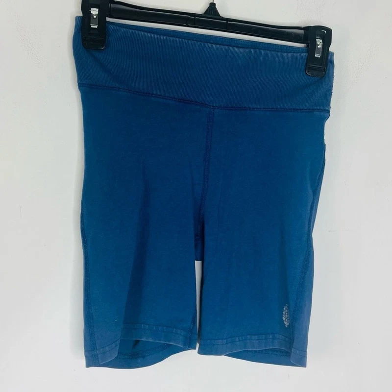 free-people-movement cotton stretch biker shorts