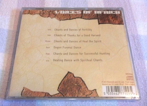 VOICES OF AFRICA - CD ALBUM - NEW & SEALED AFRICAN CHANTS FOR FERTILITY ETC.. - Picture 2 of 2