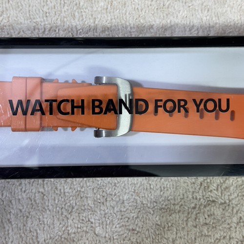 Apple Watch Ultra 10 9 8 Butterfly Clasp Rubber Band. - Zdjęcie 4 z 18