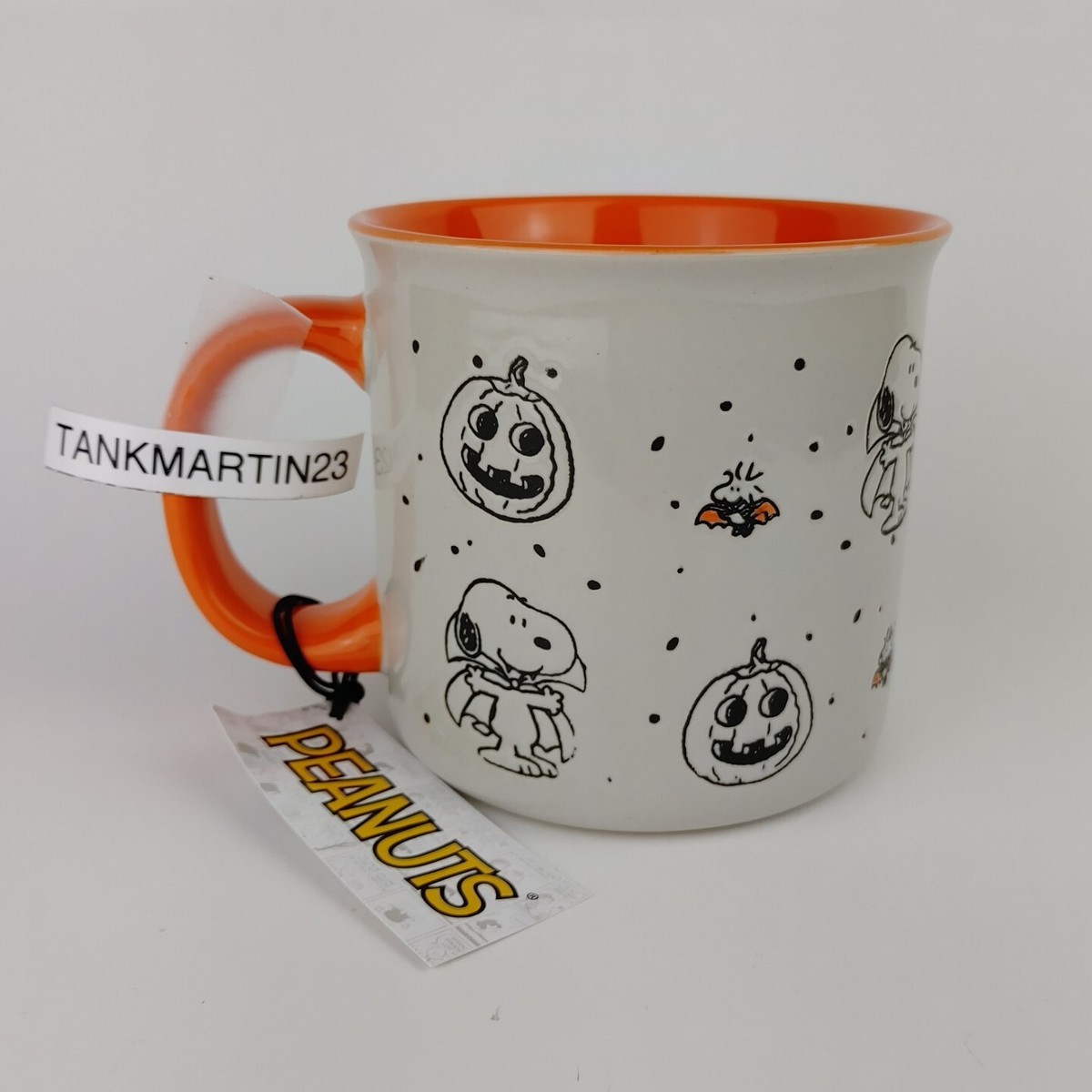 Peanuts Snoopy Dracula Vampire Halloween Large Coffee Cup 21oz Mug