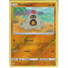 126/236 Sandygast Common Reverse Holo: Pokemon Trading Card Game Cosmic Eclipse