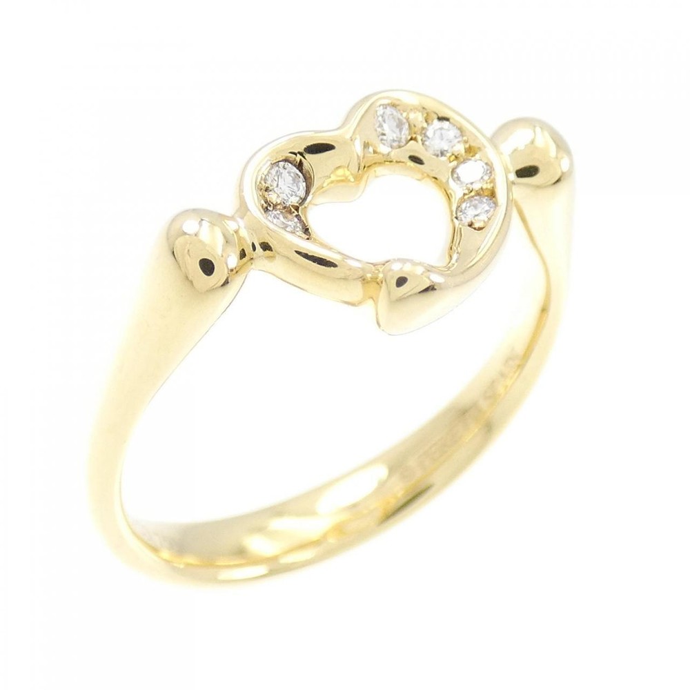 Authentic Tiffany & Co. Open Heart Ring  #246-000-394-2048