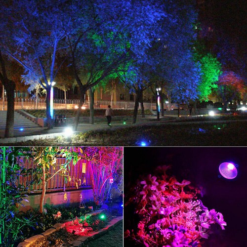 12V 10W LED Low Voltage Landscape Light Lamp Garden Outdoor Spotlight Waterproof - Picture 12 of 15