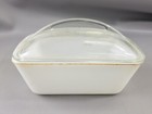 Westinghouse Milk Glass Refrigerator Loaf Pan with Lid