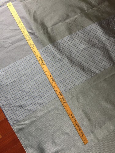 4+yds” X 40” Silk Fabric Remnant Panel 100% Pure Silk Brocade Color Blocks #84b - Picture 10 of 12