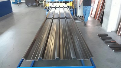 LAMIERA GRECATA PER COPERTURA 1010 MM Lunghezza 1000