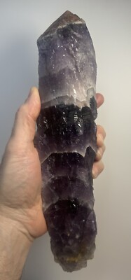 Boreal Chevron Amethyst Auralite23 Full Quartz Root Wand Thunder Bay Canada