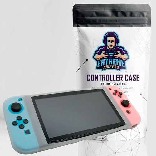 Funda para Nintendo Switch cubierta antideslizante de silicio gamepad cubiertas de gel Joycon Reino Unido - Imagen 32 de 37