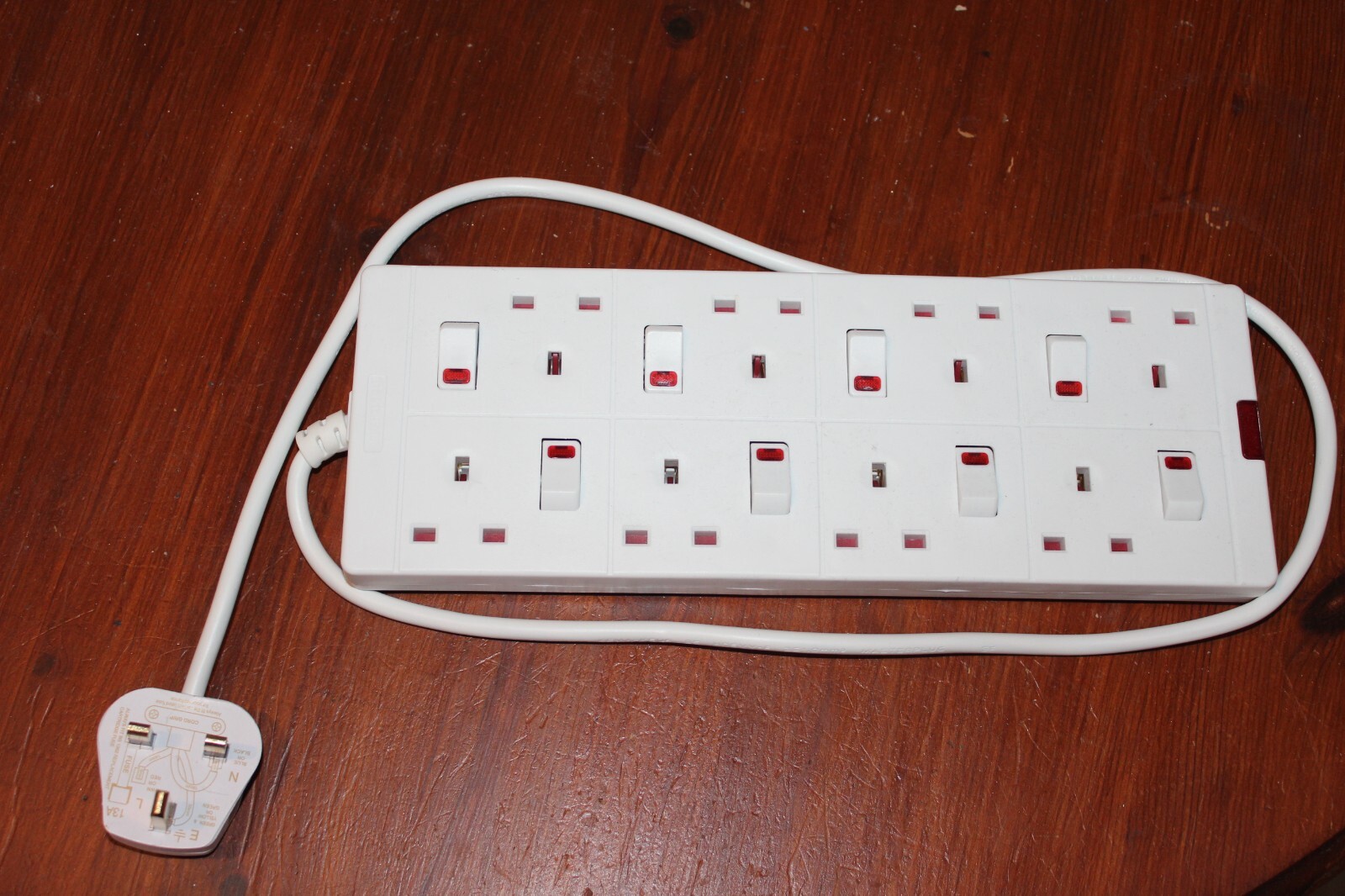 8 Port Extension Lead eBay