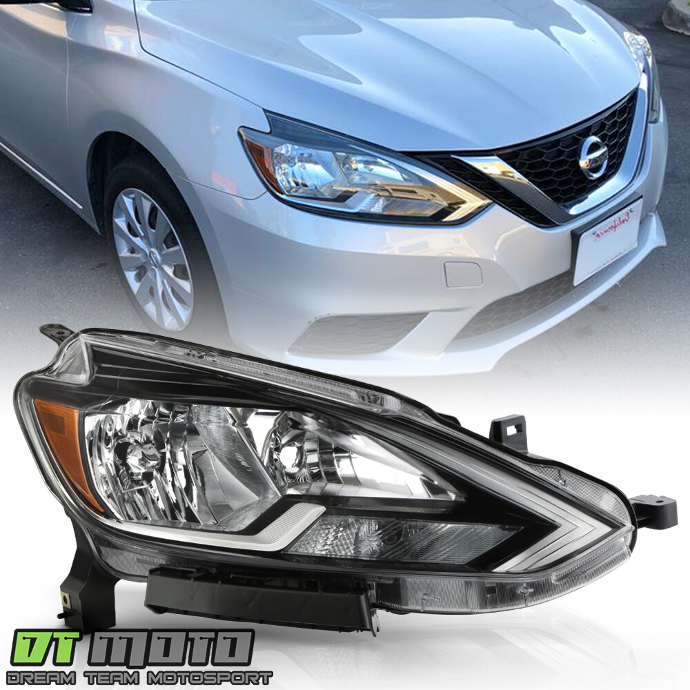 2016-2019 Nissan Sentra RH Passenger Side Halogen Headlight