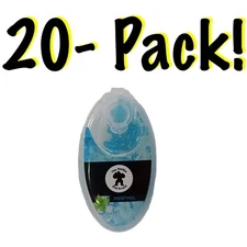 2000 count Menthol Classic Blue burst beads (20 value pack)