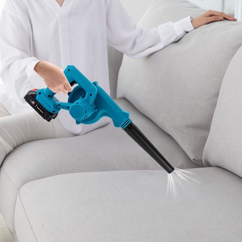 2in1 Cordless Leaf Blower Air Vacuum Snow Dust Sweeper with Battery and Charger
