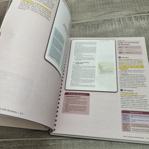 BIBLE TRUTHS B THE STORY OF THE OLD TESTAMENT Bob Jones University W/ CD 4th ED - Picture 11 of 17