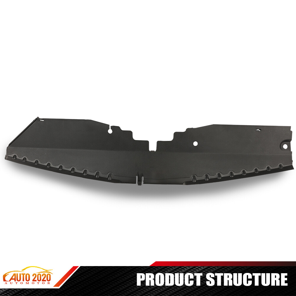Radiator Core Support Shield Splash Cover Panel Black Fit For Chevrolet 39026959