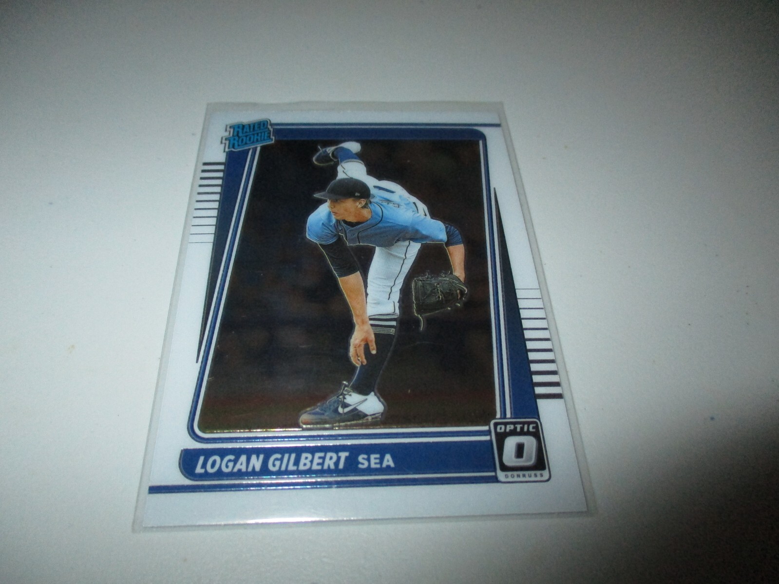 Logan Gilbert 2021 Donruss Optic Rated Rookie RC #141