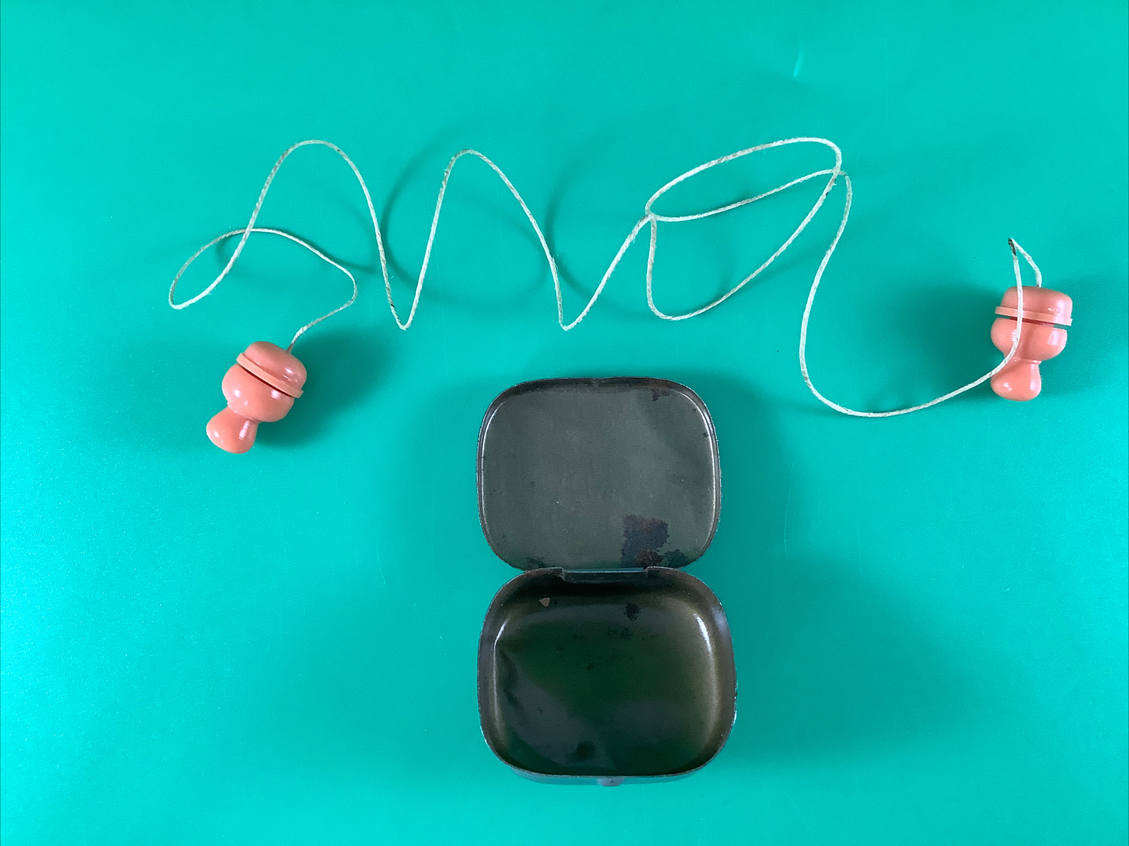 Vintage WWII German Ear Plugs with Metal Case & Instructions eBay