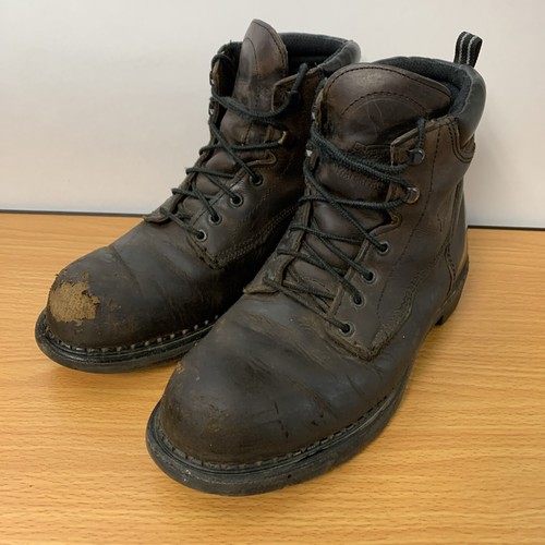 Botas Red Wing Dynaforce 1206 Para Hombre 9 EE Aislante Aislante Cuero EH Punta Suave - Imagen 6 de 12