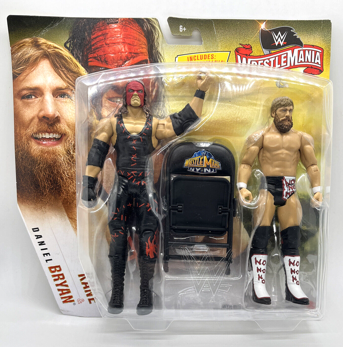 WWE Daniel Bryan Kane Team Hell No Battle Pack Wrestlemania NY/NJ