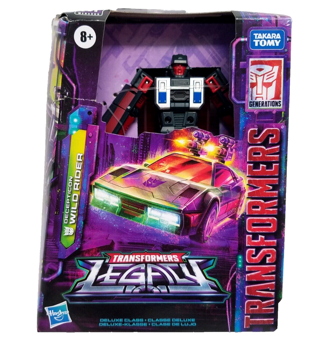 Transformers Legacy Deluxe Class WILD RIDER Decepticon Universe