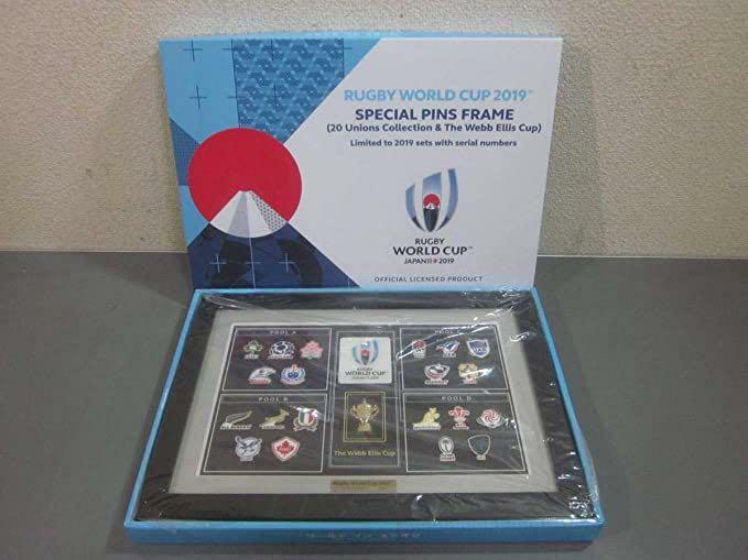 Rugby World Cup Japan 2019 Special Pins Set Frame RWC2019 Rugby World Cup Japan 2019 Special Pins Set Frame RWC2019
