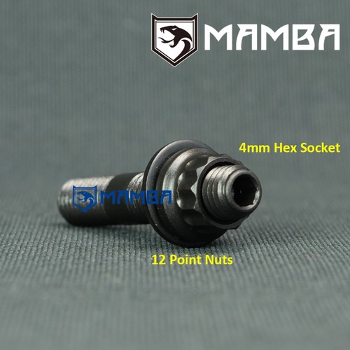 NICKEL Turbo Exhaust Manifold Stud Kit For Ford Focus Street KA 1.6 Zetec Rocam - Picture 5 of 7