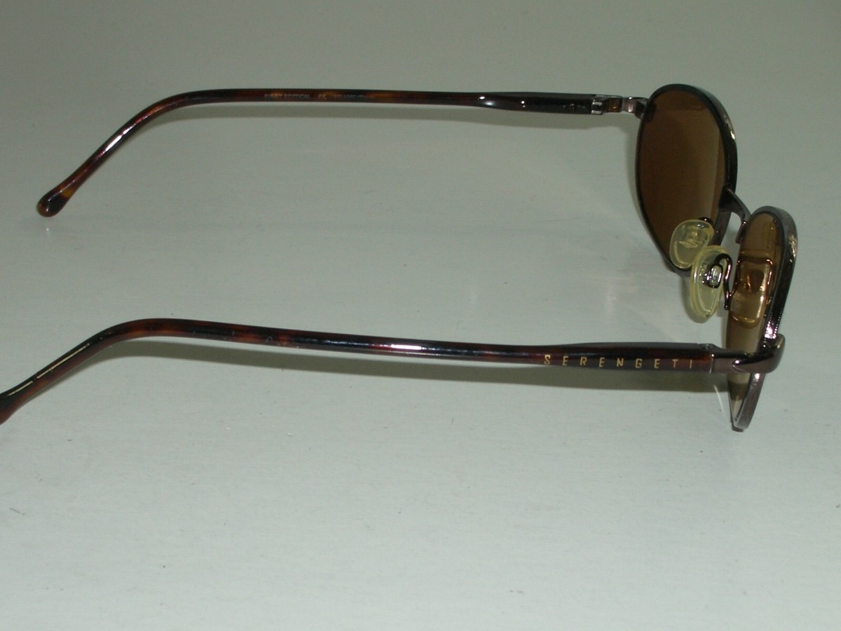 SERENGETI 6743 MULTI-COLOR ROSE TONE POLARIZED CRYSTAL SLEEK OVAL